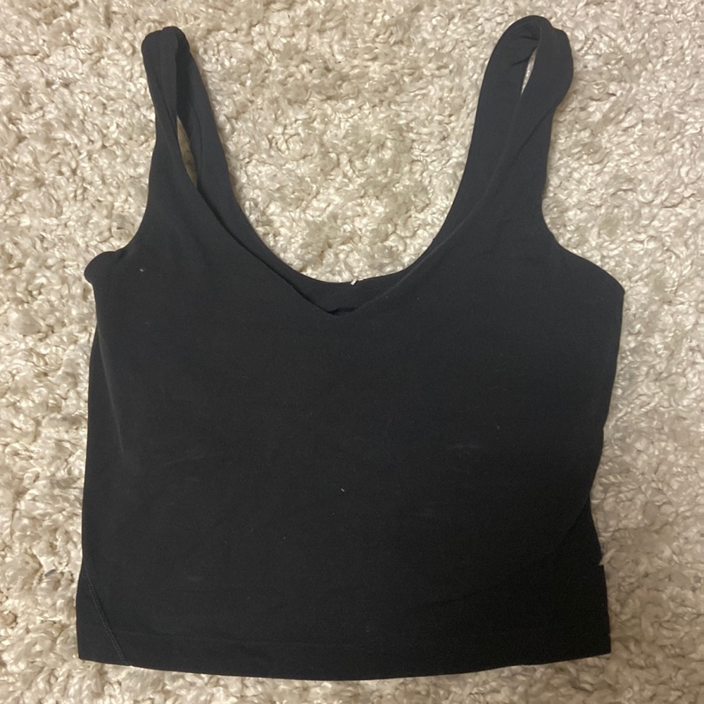 Black Lululemon Align Tank